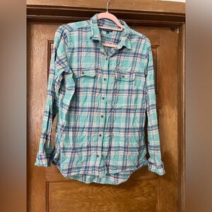 Northcrest aqua‎ flannel